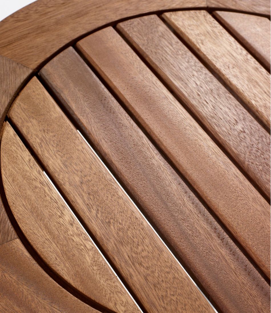 L.L.Bean Eucalyptus Round Side Table HOME GOODS