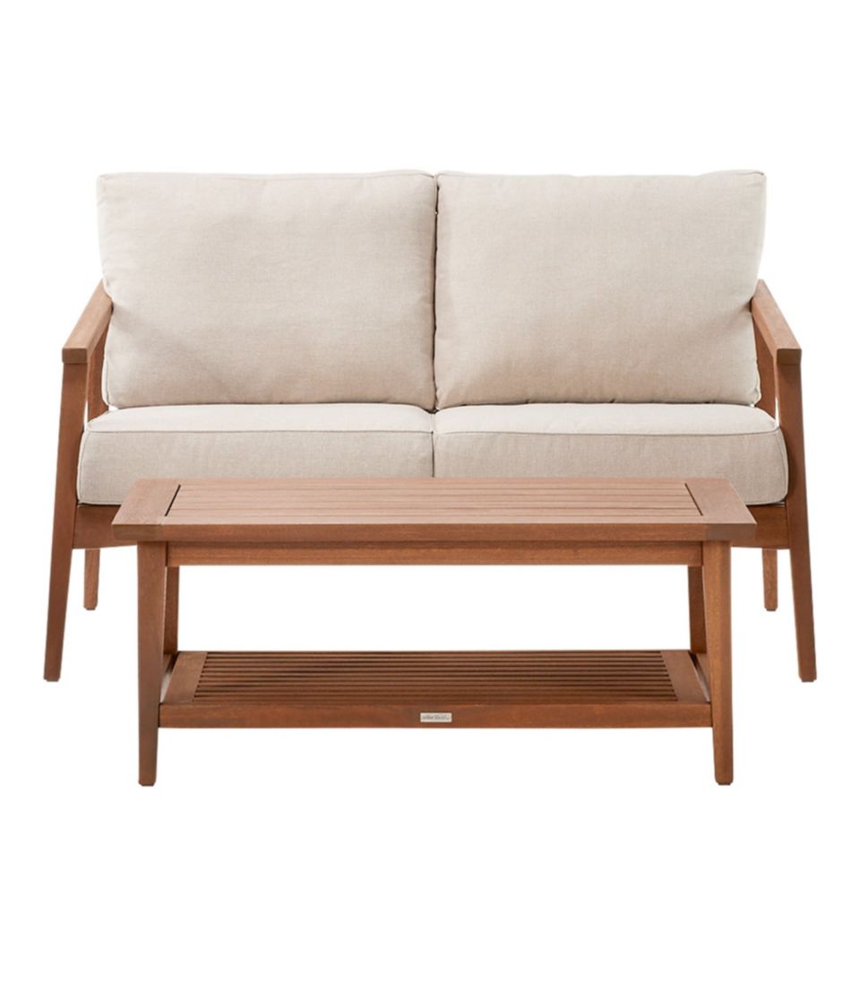 L.L.Bean Eucalyptus 4-Piece Patio Set HOME GOODS