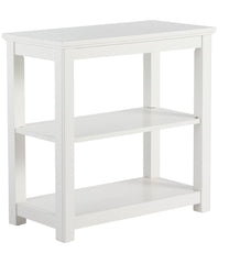 L.L.Bean Painted Farmhouse Two-Shelf Console HOME GOODS