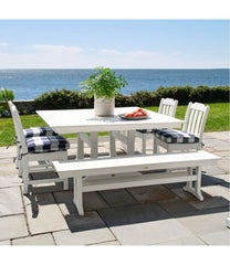 L.L.Bean All-Weather Farmhouse Table, Square, 8-Person HOME GOODS