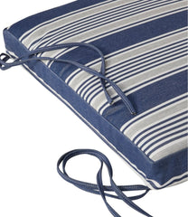 L.L.Bean Casco Bay Adirondack Chair Seat Cushion, Stripe HOME GOODS