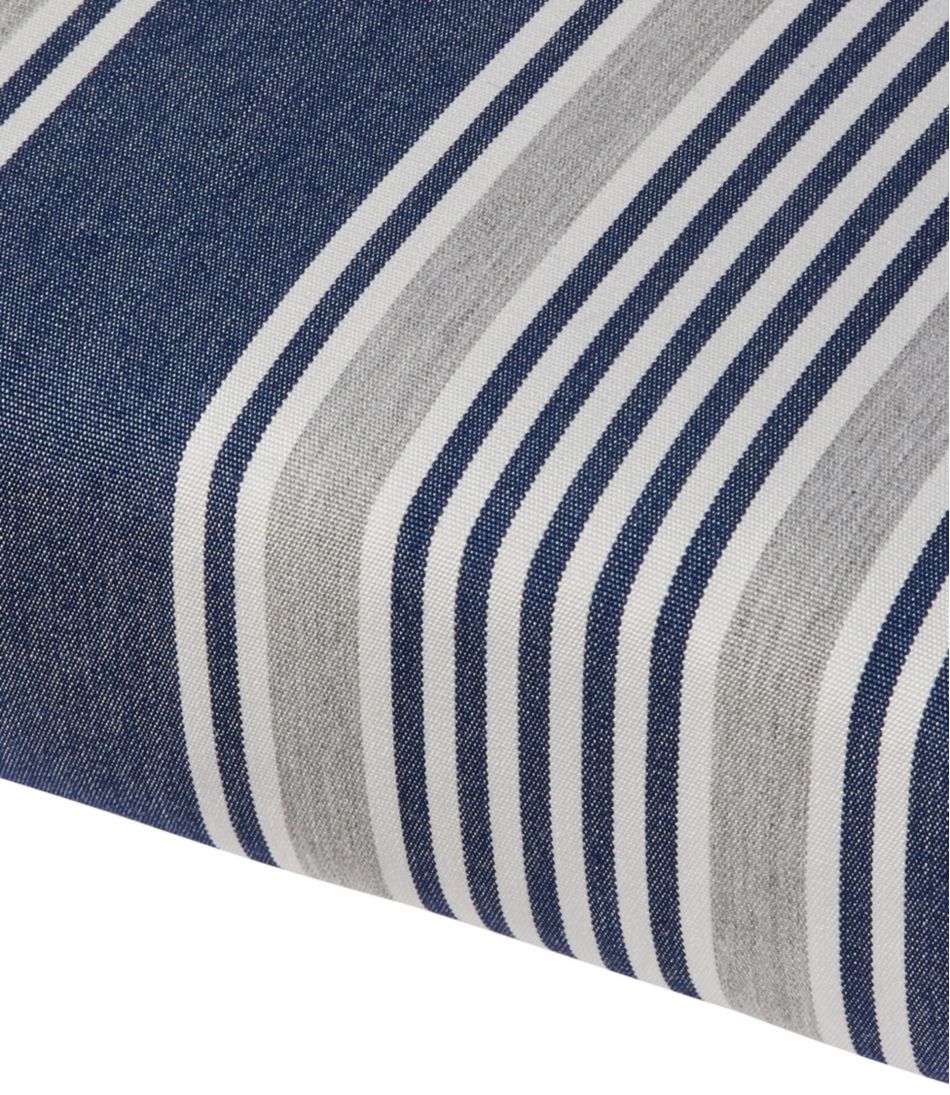 L.L.Bean Casco Bay Adirondack Chair Seat Cushion, Stripe HOME GOODS