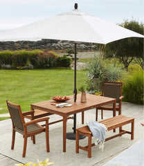 L.L.Bean Eucalyptus Farmhouse Table HOME GOODS
