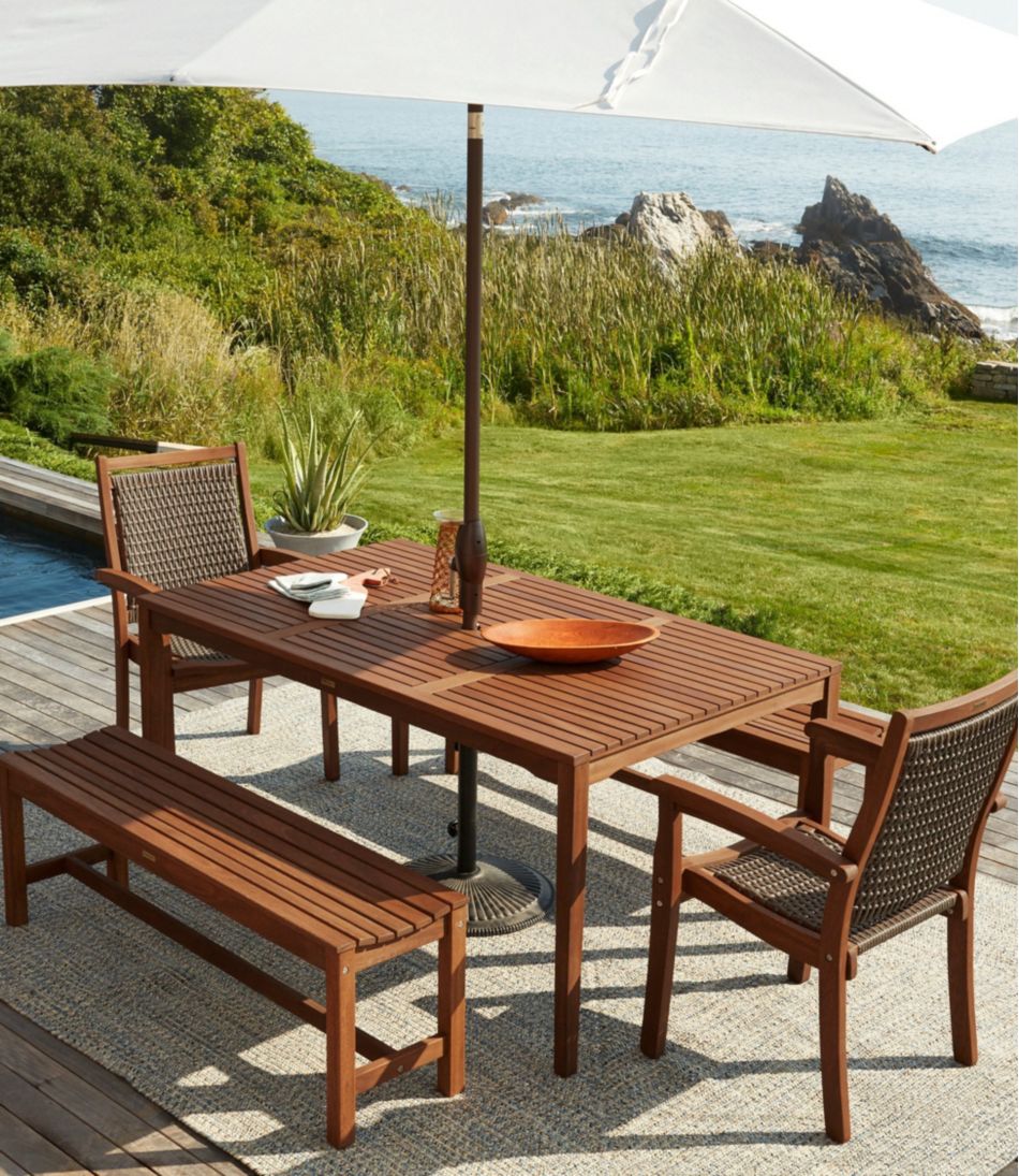 L.L.Bean Eucalyptus Farmhouse Table HOME GOODS