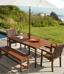L.L.Bean Eucalyptus Farmhouse Table HOME GOODS