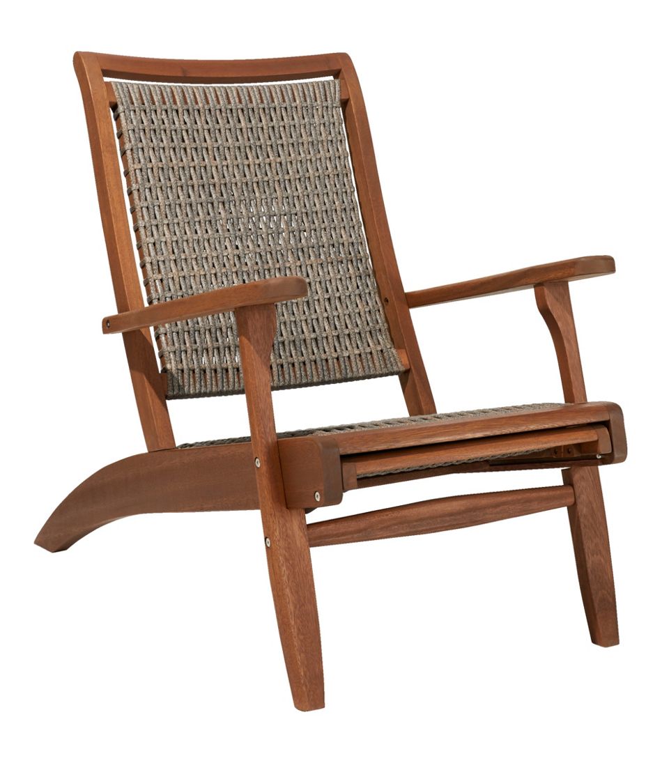 L.L.Bean Wicker Eucalyptus Lounger HOME GOODS