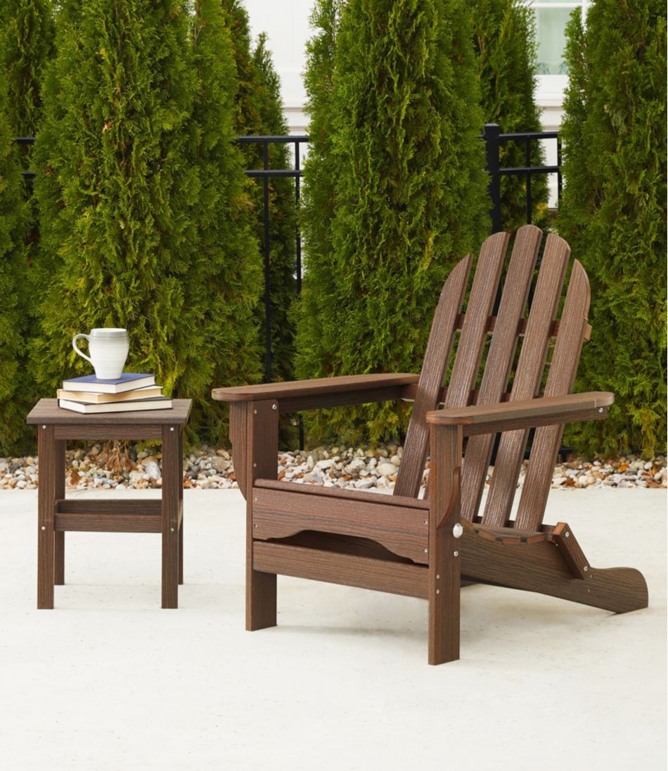 L.L.Bean Recycled Poly Lumber Adirondack Chair, Classic HOME GOODS