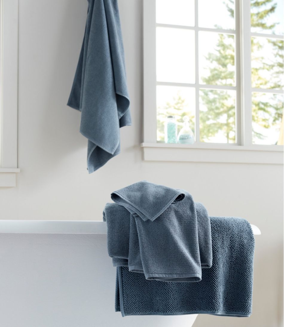 L.L.Bean Organic Textured Cotton Towel HOME GOODS|SALE