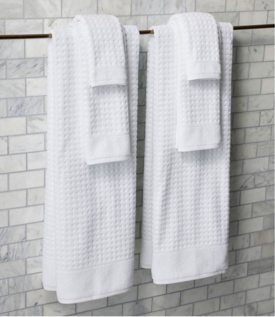 L.L.Bean Waffle Cotton Towel Set HOME GOODS