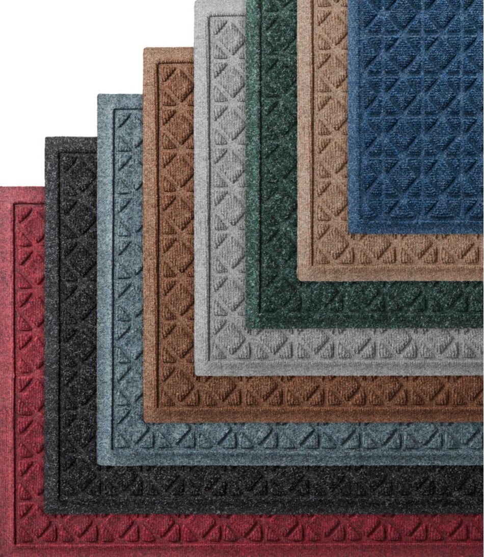 L.L.Bean Everyspace Recycled Waterhog Doormat, Tiles HOME GOODS