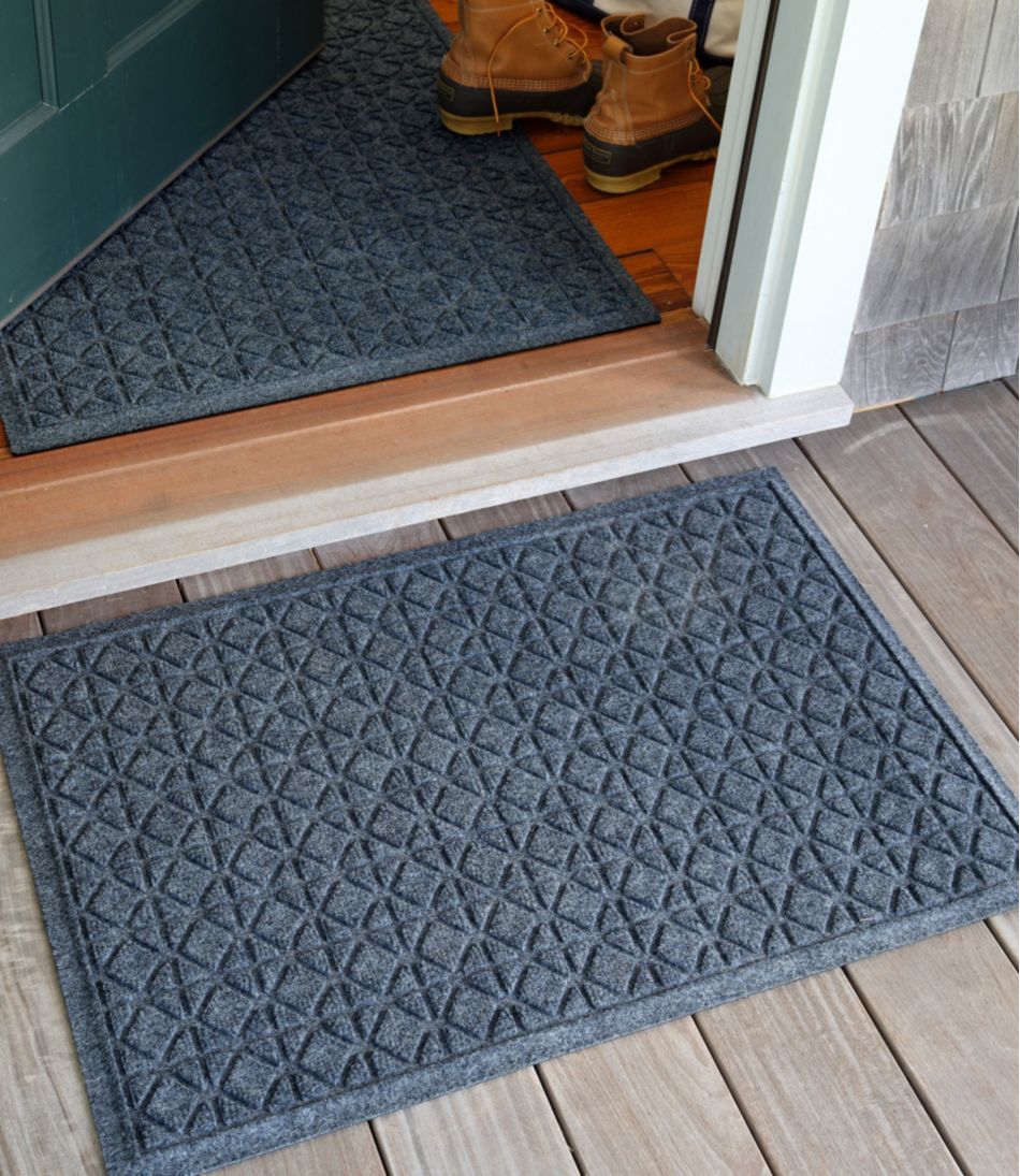 L.L.Bean Everyspace Recycled Waterhog Doormat, Tiles HOME GOODS