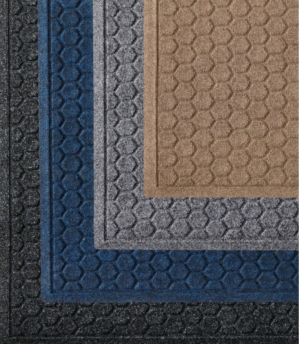 L.L.Bean Washable Waterhog Doormat, Honeycomb HOME GOODS