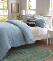 L.L.Bean Braided Wool Rug, Oval HOME GOODS