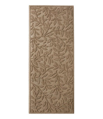 L.L.Bean Heavyweight Recycled Waterhog Mat Runner, Woodland Leaf HOME GOODS