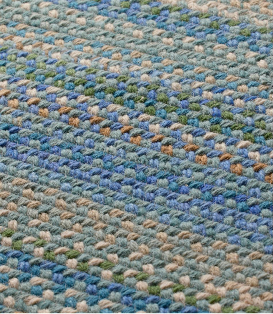 L.L.Bean Braided Wool Rug, Horizontal Braid HOME GOODS