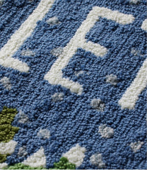 L.L.Bean Indoor/Outdoor Vacationland Rug, Frosted Trees HOME GOODS