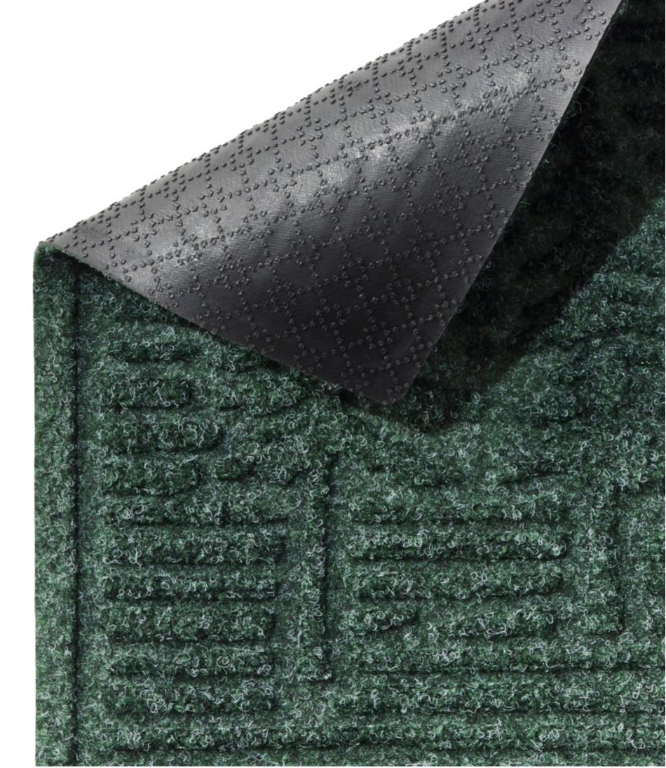 L.L.Bean Everyspace Recycled Waterhog Wide Doormat, Pine Trees HOME GOODS