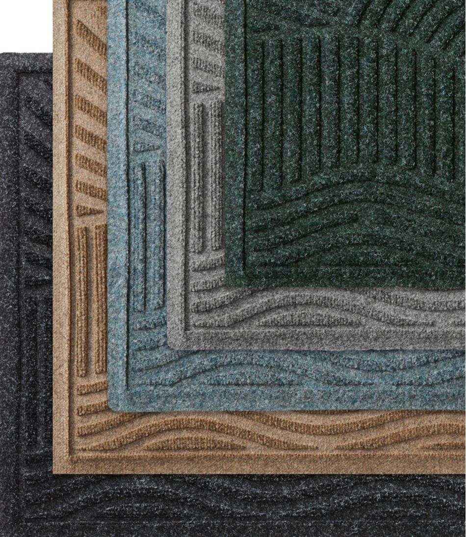 L.L.Bean Everyspace Recycled Waterhog Wide Doormat, Sunrise HOME GOODS