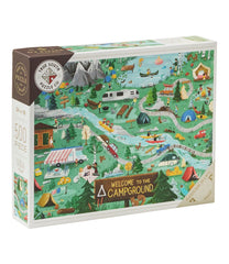 L.L.Bean Campground Puzzle, 500 Pieces HOME GOODS
