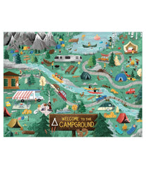 L.L.Bean Campground Puzzle, 500 Pieces HOME GOODS