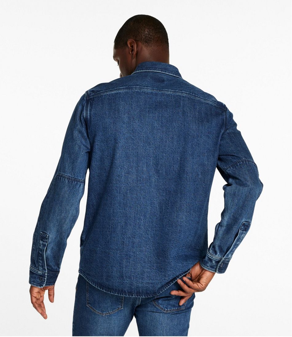 L.L.Bean Men's Signature Denim Workshirt SALE