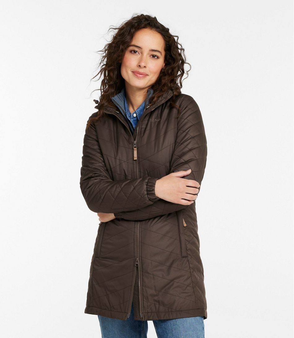 L.L.Bean Women's Fleece-Lined Primaloft Coat SALE|OUTERWEAR