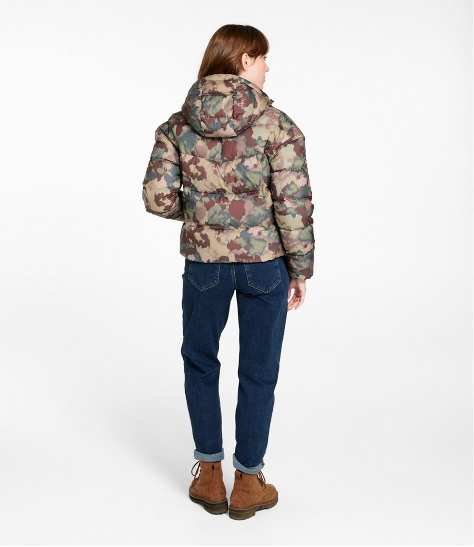 L.L.Bean Women's Popham Puffer Jacket, Print SALE|OUTERWEAR
