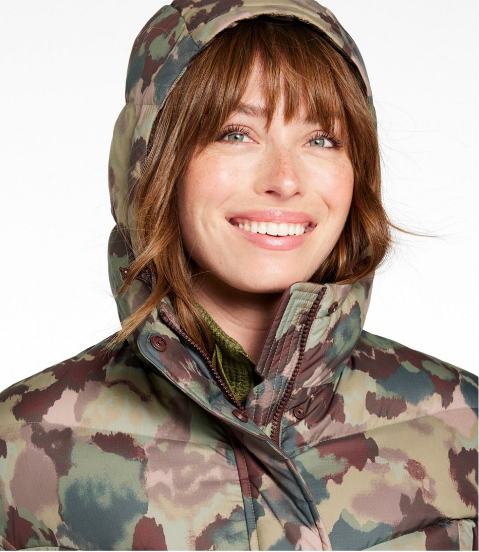 L.L.Bean Women's Popham Puffer Jacket, Print SALE|OUTERWEAR
