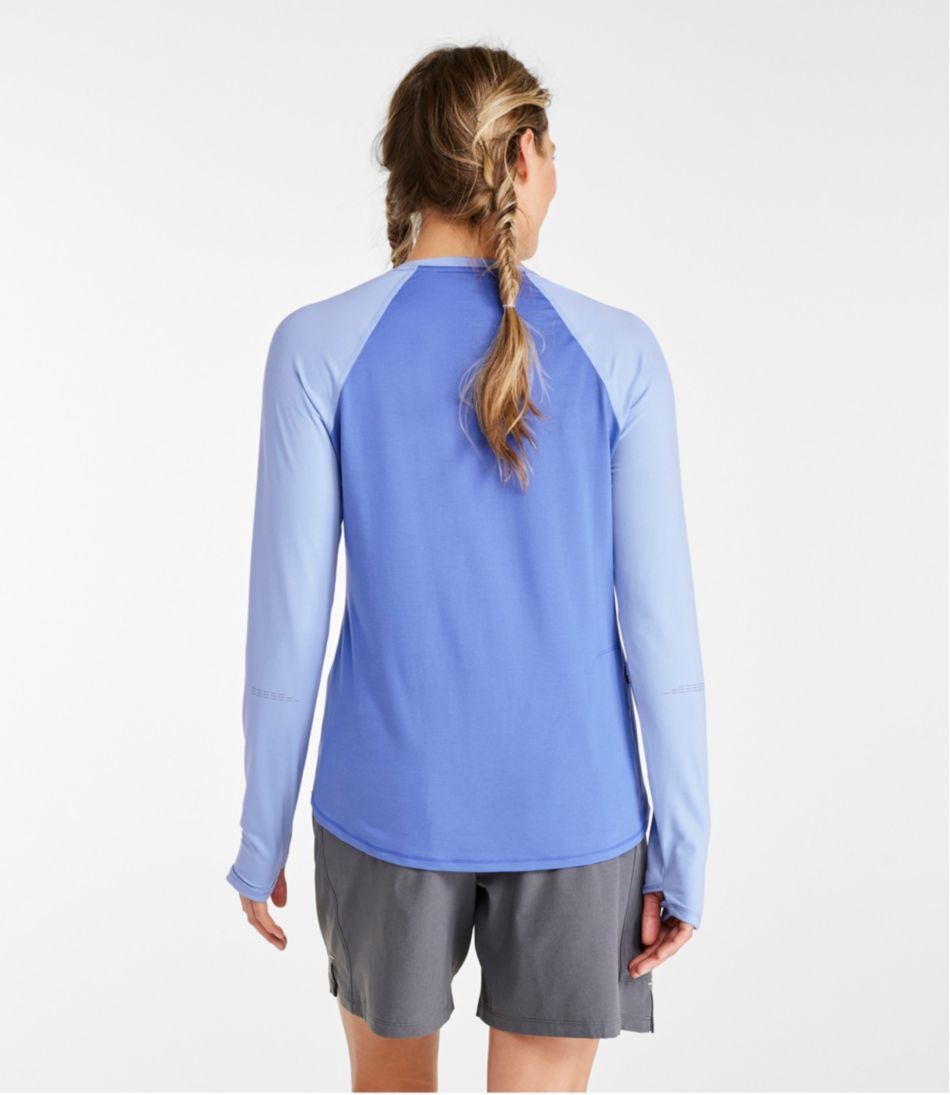 L.L.Bean Women's Comfort Cycling Jersey, Long-Sleeve SALE|CLOTHING