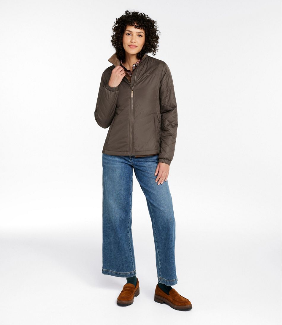 L.L.Bean Women's Fleece-Lined Primaloft Jacket SALE|OUTERWEAR