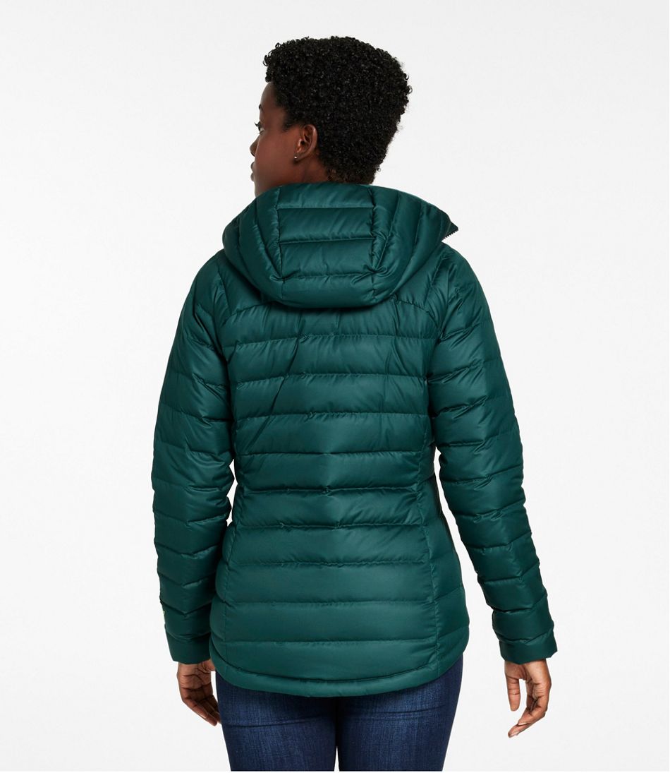 L.L.Bean Women's Bean's Down Hooded Jacket SALE|OUTERWEAR