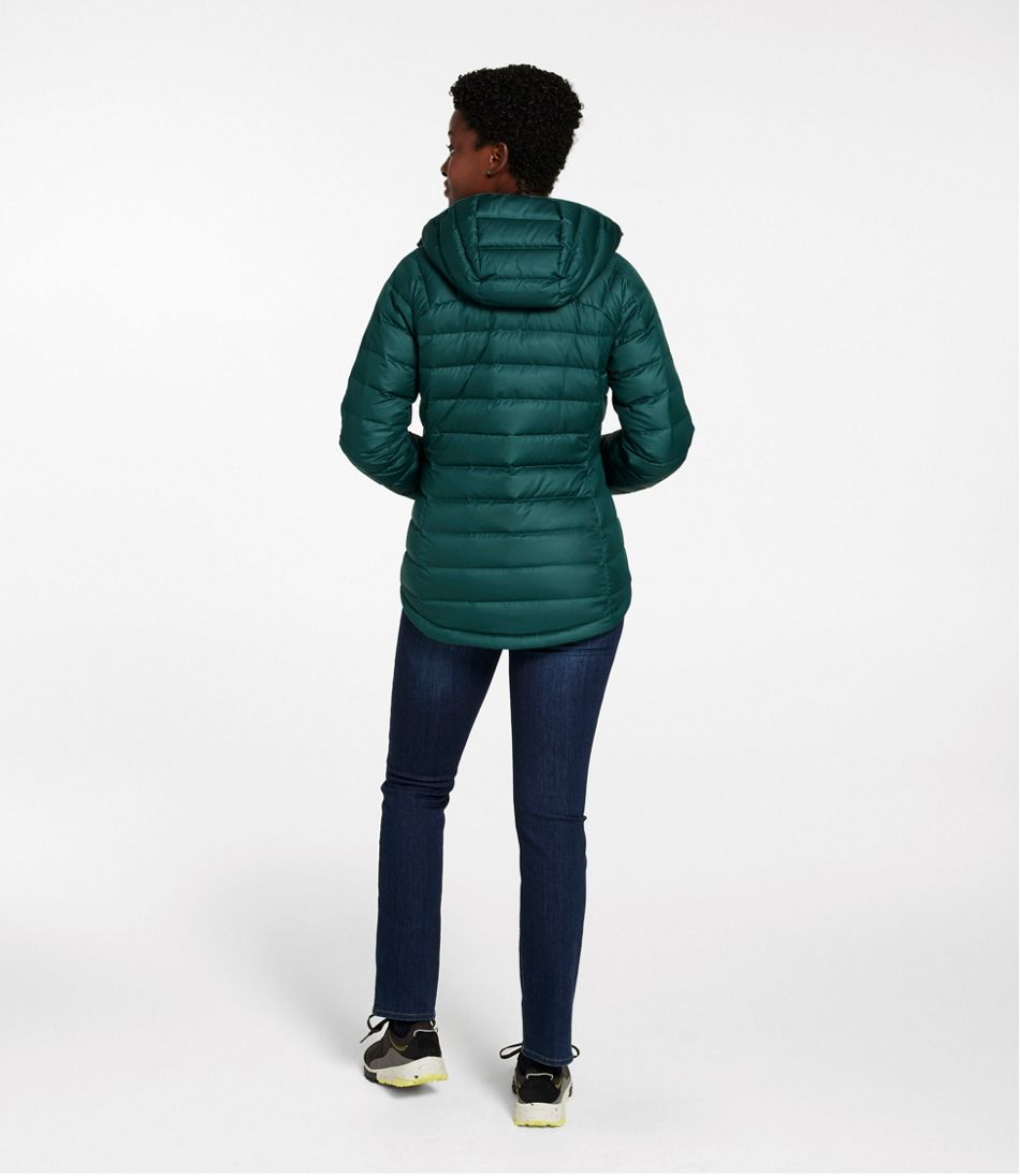 L.L.Bean Women's Bean's Down Hooded Jacket SALE|OUTERWEAR