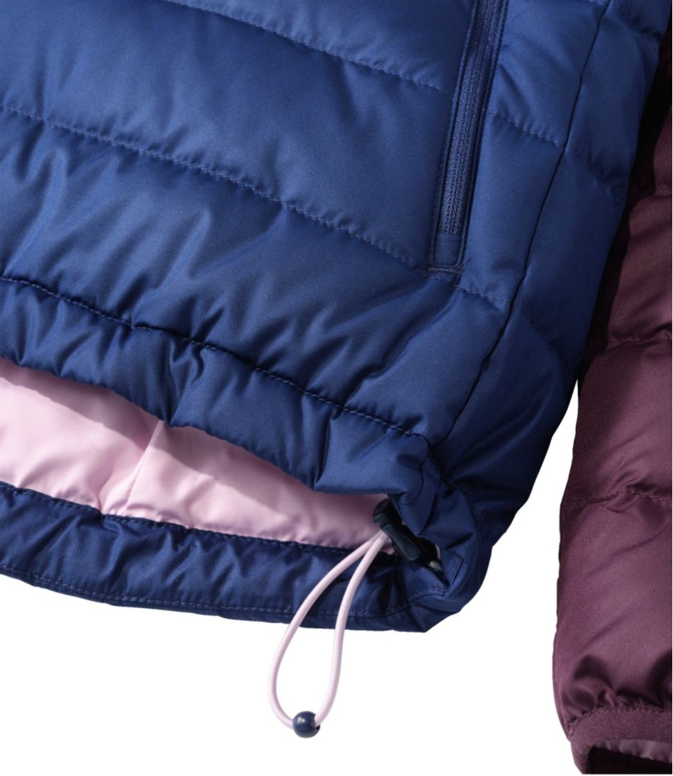L.L.Bean Women's Bean's Down Jacket, Colorblock SALE|OUTERWEAR