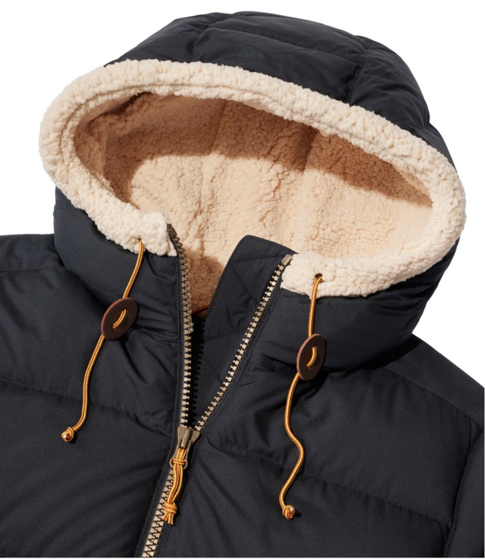 L.L.Bean Women's Mountain Classic Down Coat, Sherpa-Lined OUTERWEAR
