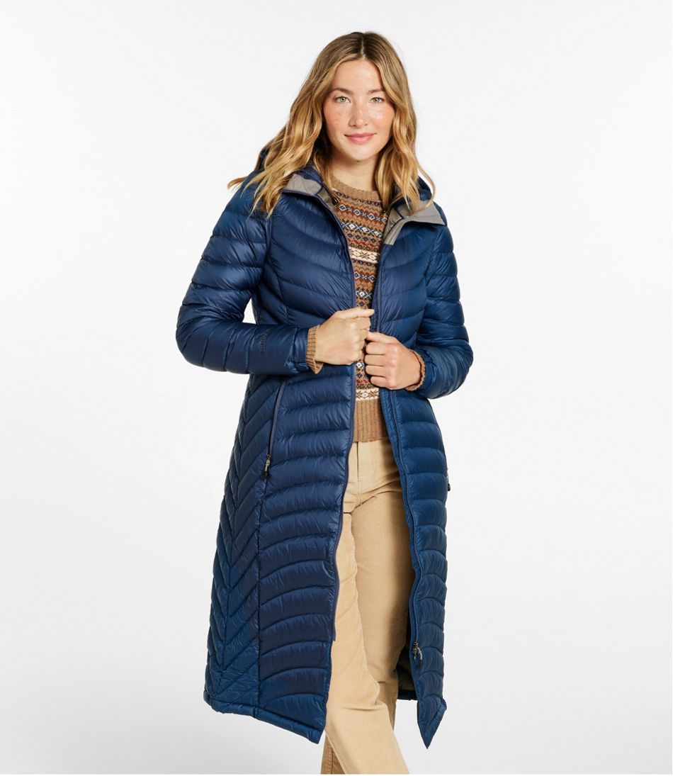 L.L.Bean Women's Ultralight 850 Down Coat, Long OUTERWEAR