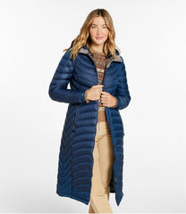 L.L.Bean Women's Ultralight 850 Down Coat, Long OUTERWEAR