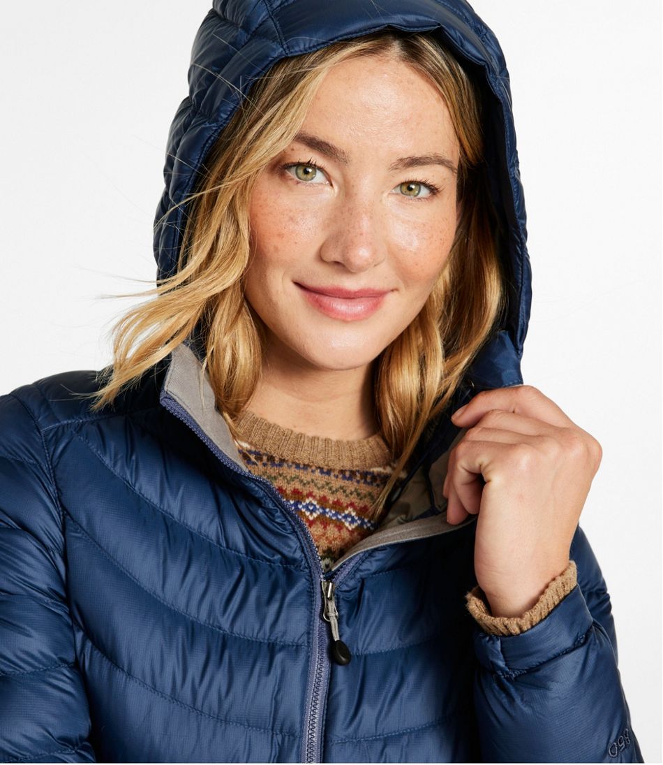 L.L.Bean Women's Ultralight 850 Down Coat, Long OUTERWEAR