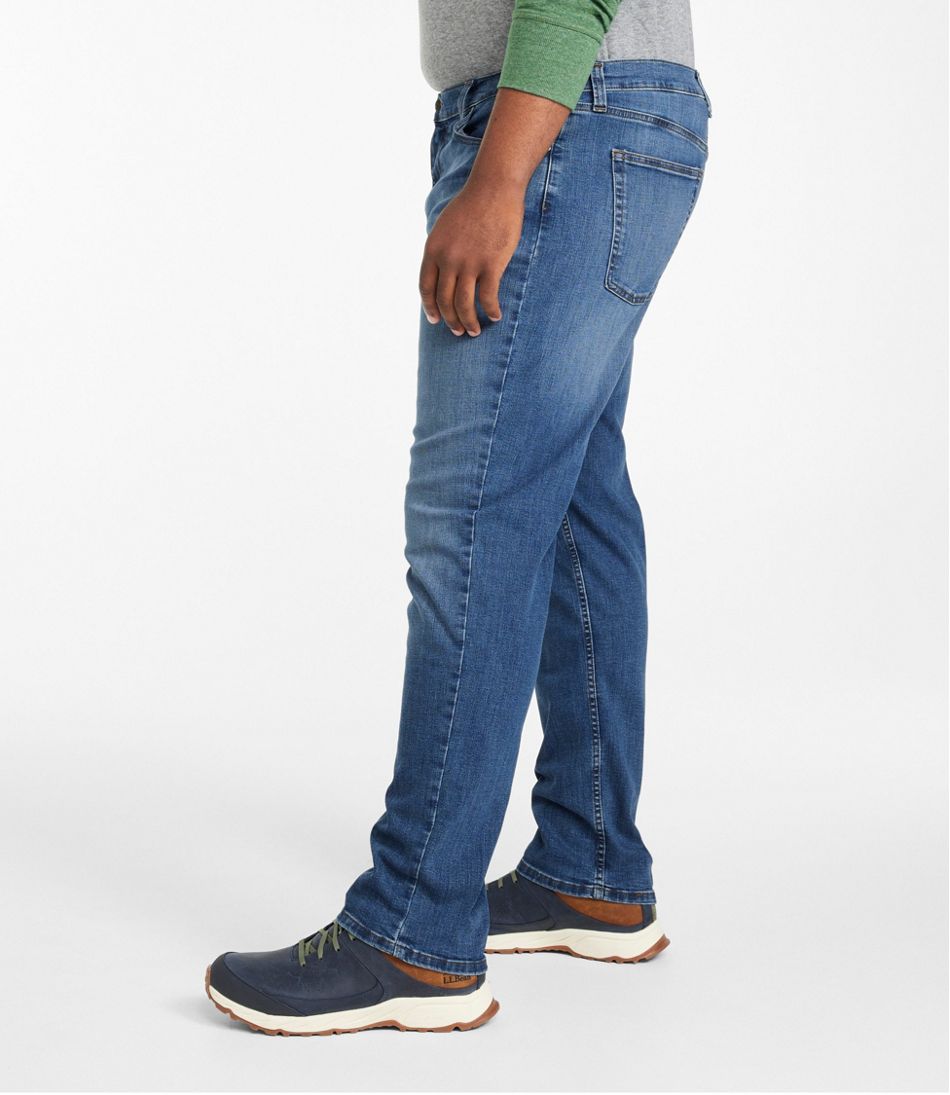 L.L.Bean Men's BeanFlex® Jeans, Standard Athletic Fit, Straight Leg CLOTHING