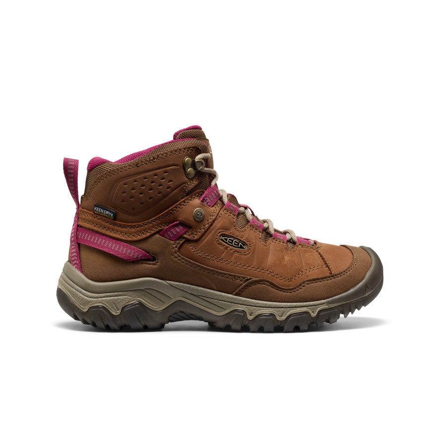 Women's Targhee IV Waterproof Hiking Boot Bison/Beaujolais / Keen / Bison/Beaujolais