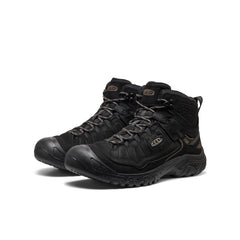Men's Targhee IV Wide Waterproof Hiking Boot Triple Black / Keen / Triple Black