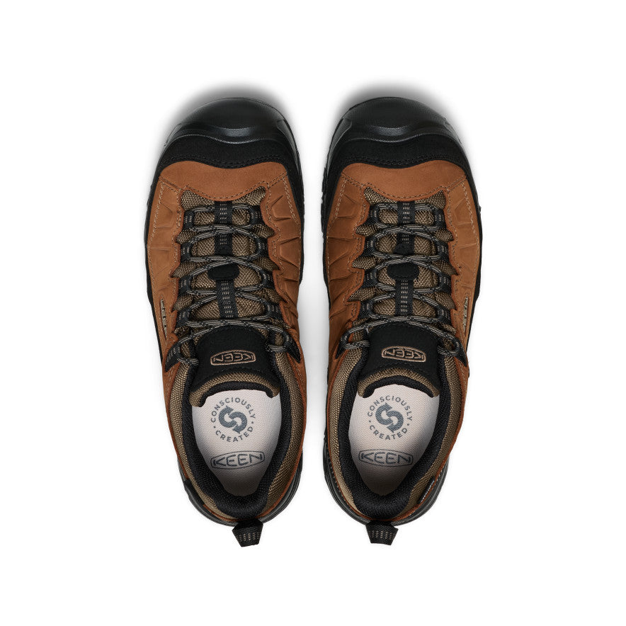 Men's Targhee IV Waterproof Hiking Shoe Bison/Black / Keen / Bison/Black