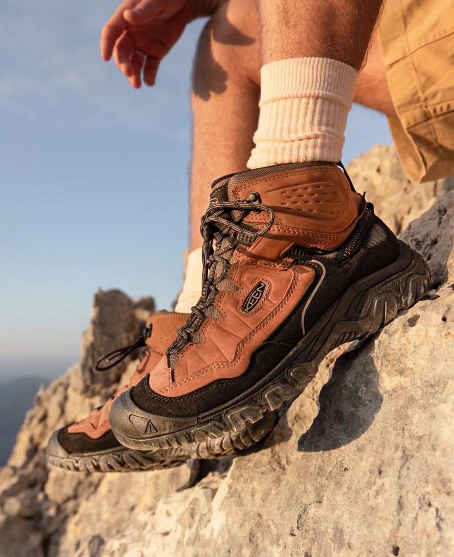 Men's Targhee IV Waterproof Hiking Boot Brindle/Canteen / Keen / Brindle/Canteen