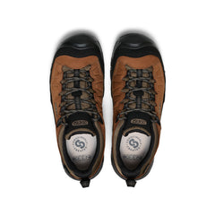Men's Targhee IV Wide Waterproof Hiking Shoe Bison/Black / Keen / Bison/Black