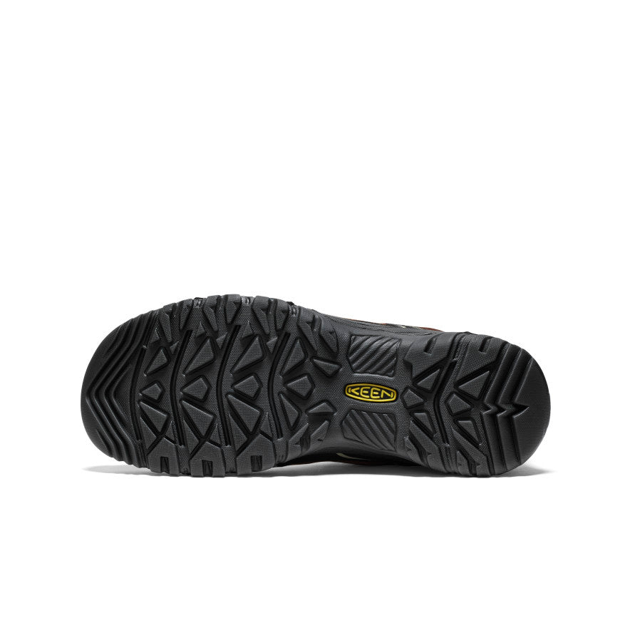 Men's Targhee IV Wide Waterproof Hiking Shoe Bison/Black / Keen / Bison/Black