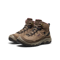 Women's Targhee IV Wide Waterproof Hiking Boot Brindle/Nostalgia Rose / Keen / Brindle/Nostalgia Rose