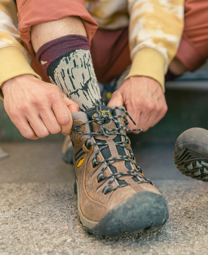 Men's Targhee II Mid Waterproof Hiking Boots Black Olive/Yellow / Keen / Black Olive/Yellow