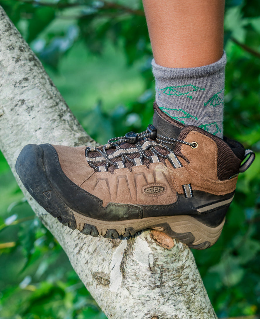 Little Kids' Targhee IV Waterproof Hiking Boot Bison/Brindle / Keen / Bison/Brindle