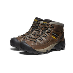 Men's Targhee II Waterproof Mid Wide Shitake/Brindle / Keen / Shitake/Brindle