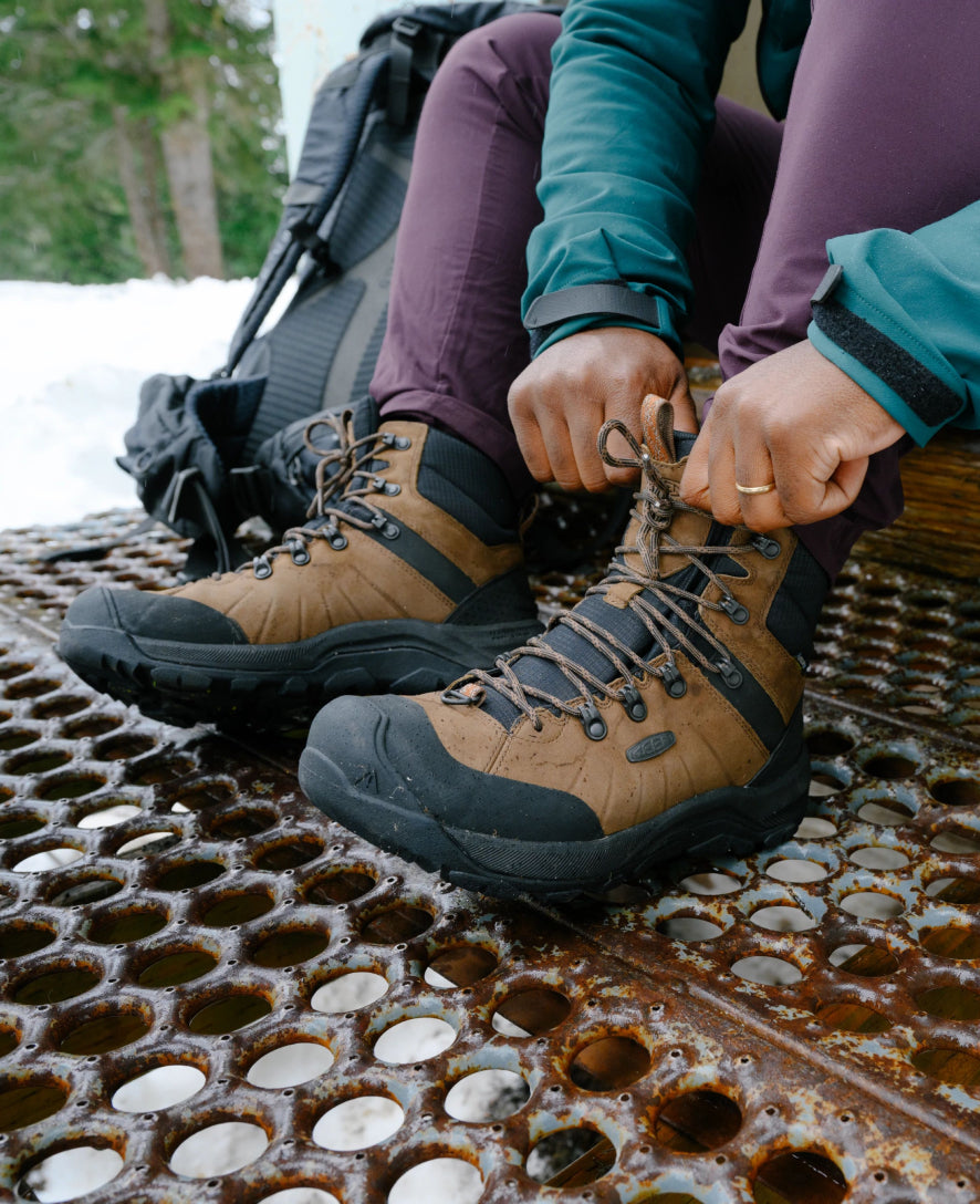 Men's Revel IV Polar Waterproof Boot Bison/Orange Pepper / Keen / Bison/Orange Pepper