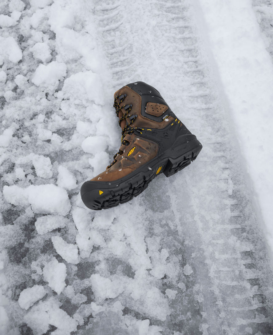 Men's Dover 8" Insulated Waterproof Boot (Carbon Toe) Dark Earth/Black / Keen / Dark Earth/Black